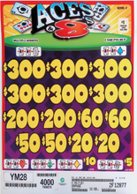 Load image into Gallery viewer, $1 Instant Pull Tabs - Malt Vault or Similar Title - $300 Top Prize 4000 Count