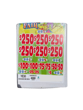 Load image into Gallery viewer, $1 Instant Pull Tabs – State Fair – $250 Top Prize | 4,000 Count