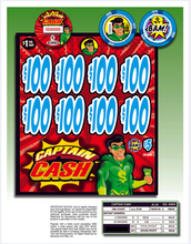 Load image into Gallery viewer, $1 Instant Pull Chips – Captain Cash – 1,356 Count

