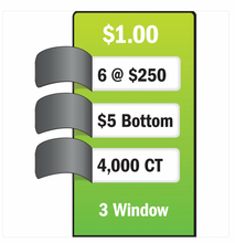 Load image into Gallery viewer, $1 Instant Pull Tabs  -State Fair- $250 TOP PRIZE 4000 Count
