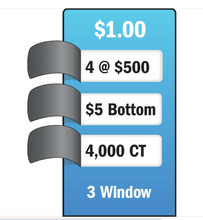 Load image into Gallery viewer, $1 Instant Pull Tabs  -Bar Hopping- $500 TOP PRIZE 4000 Count
