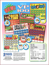 Load image into Gallery viewer, $1 Instant Pull Tabs Chips -Random Title- 3955 Count
